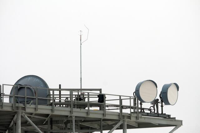 Bild 06: Windmessanlage auf Richtfunkmast am Krahberg | Foto: © by Energiewerkstatt