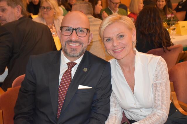 Bürgermeister Michael Schumacher mit Gattin Klaudia | Foto: Gady/Fischer
