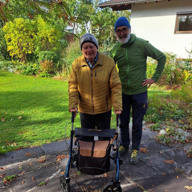 Burkhard Senn ist einer von mehreren Helfern, die sich dem Projekt Zeitpolster im westlichen Mittelgebirge widmen. | Foto: privat