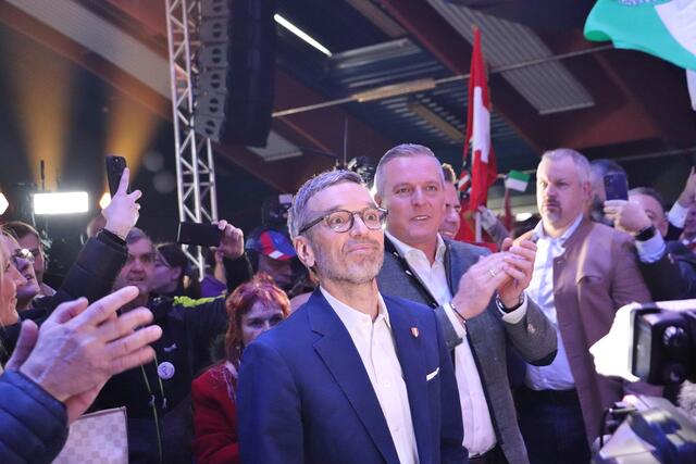 Herbert Kickl bezeichnete Mario Kunasek als Erzherzog Johann 2.0 | Foto: Edith Ertl