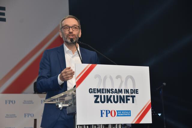 "Mit diesen vier Kandidaten bringen wir Kontinuität in der patriotischen Arbeit zum Wohle Österreichs zum Ausdruck", erklärte Kickl nach dem Beschluss laut Aussendung.  | Foto: Michael Strini