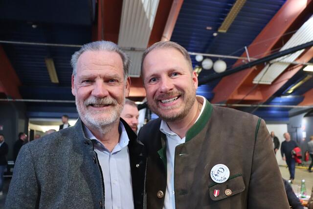Landtagspräs. Gerald Deutschmann (li) und Bundesrat Markus Leinfellner | Foto: Edith Ertl