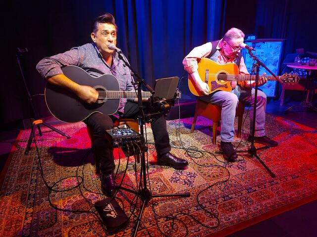 Screamin Slim und F.G. Hack. | Foto: Karl Kreska