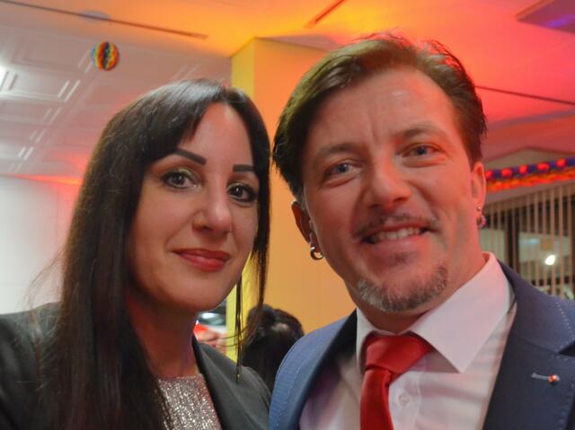 Claudia Wielscher und GR René Haßlcher