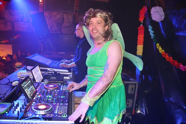 DJ Feinripp Johannes heizte die Stimmung in der Abarena an.