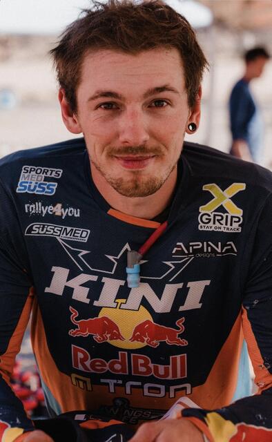 Tobias Ebster bei der Rallye Dakar. | Foto: Ebster
