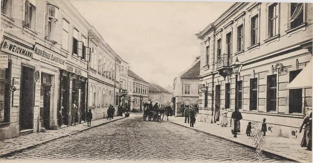 Ein Blick auf die Döblinger Hauptstraße von damals | Foto: C. Ledermann/Wien Museum