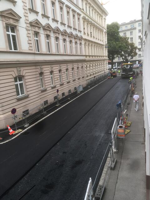 Bei der Sanierung der Josefinengasse suchte man zunächst Bäume oder andere Begrünung vergeblich. Dies änderte sich aber.  | Foto: Bernhard Faiss