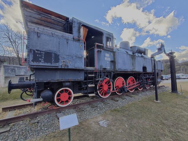 eine historische Dampflokomotive | Foto: I.Wozonig