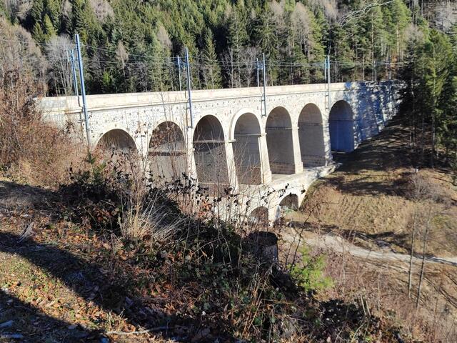 die Viadukte der Semmeringbahn sind Zeugen großartiger Baukunst | Foto: I.Wozonig