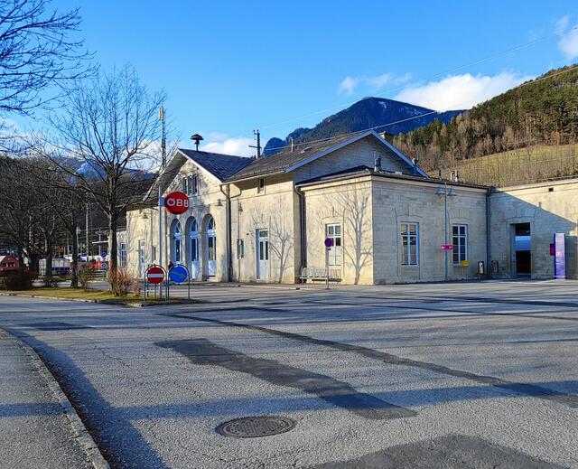und das Ziel am Bahnhof Payerbach-Reichenau ist erreicht | Foto: I.Wozonig