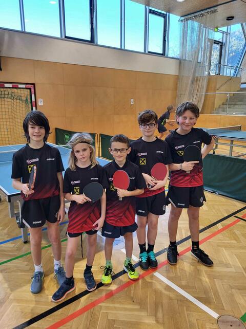 Der Reuttener Tischtennis-Turnier-Nachwuchs | Foto: Piotr Chmiela