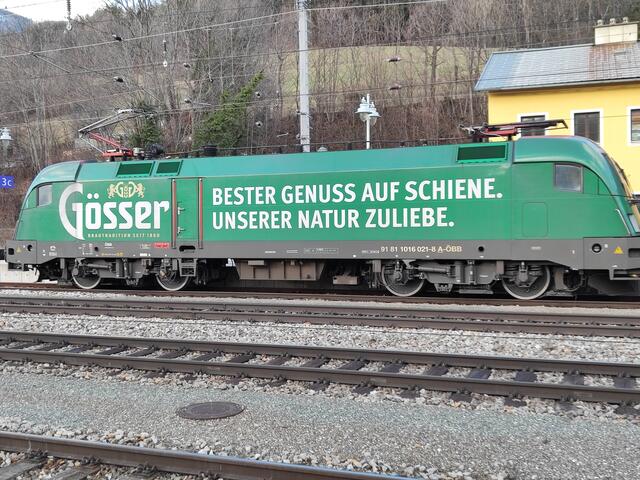 diese moderne Lokomotive gefällt mir natürlich auch sehr gut | Foto: I.Wozonig
