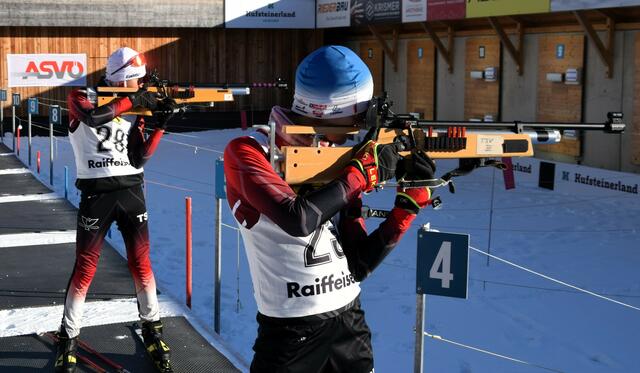Luftgewehr Schießstand - Biathlon Nordic Center Schwoich. | Foto: Schwaighofer