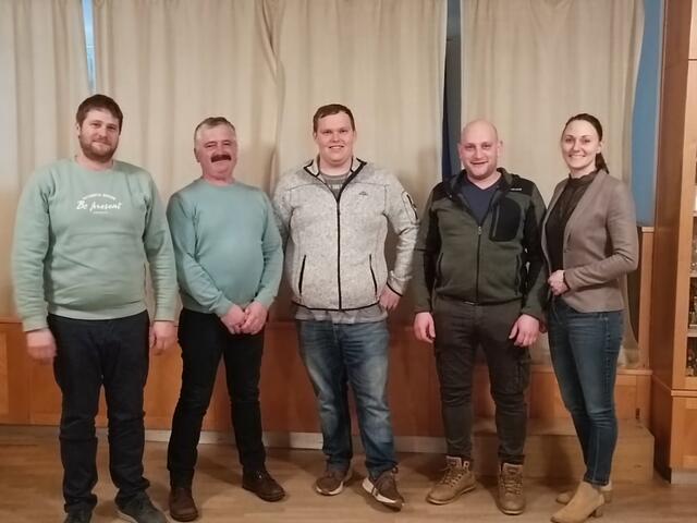 Peter Liepold, Franz Winkelbauer, Jürgen Redl, Florian Dangl und Viktoria Hutter (v.l.) | Foto: Viktoria Hutter