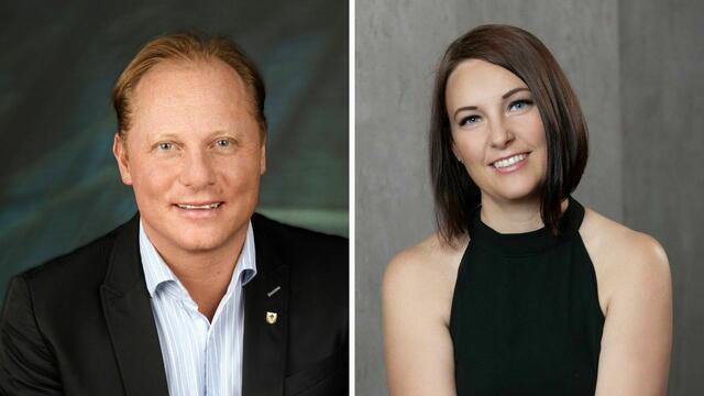Links: Dieter Dohr, Bürgermeister von Bad St. Leonhard. Rechts: Silvia Fellner ist in vier Lavanttaler Gemeinden als Community Nurse bzw. Pflegekoordinatorin tätig. | Foto: Privat