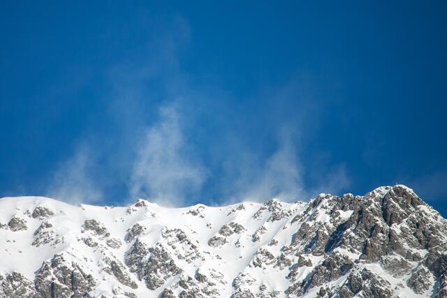 Bild # 0095: am Ostgrad vom "Rauhen Kopf" (Lechtaler Alpen) mit Windfahnen des Nordwindes. | Foto: © by Ing. Günter Kramarcsik