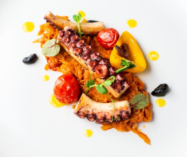 Ein Überraschungsgang aus dem Long View Menu des Restaurants TwentyTwo. | Foto: TwentyTwo