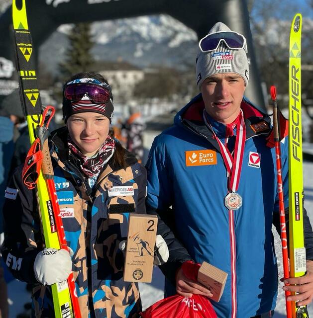 Livia und Kilian Kehrer platzierten sich auf dem Podest. | Foto: SUB
