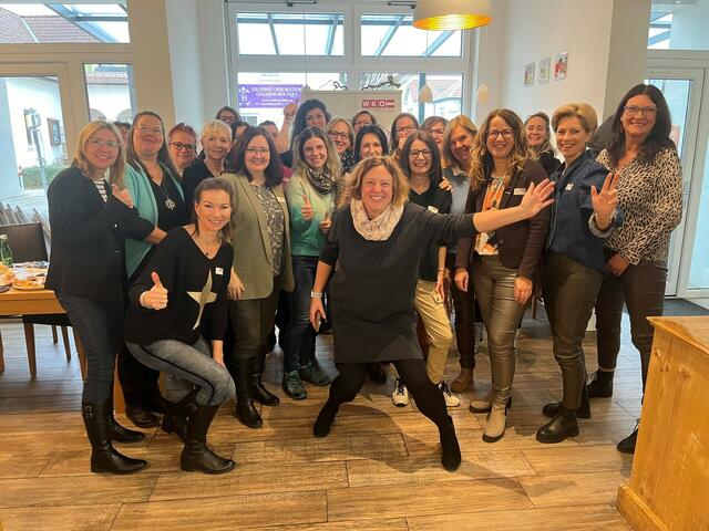 Unternehmerinnen aus der Region trafen sich zum Netzwerktreffen in Steinbrunn | Foto: WKB