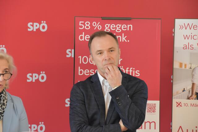 Mit dem S-Link Projekt hat die SPÖ nach wie vor keine Freude. Das Unterfangen sei schlichtweg unwirtschaftlich, so Auinger. | Foto: Philip Steiner