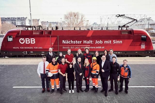 Bei den ÖBB gibt es ein breites Spektrum an Tätigkeitsfeldern. | Foto: ÖBB Knopp