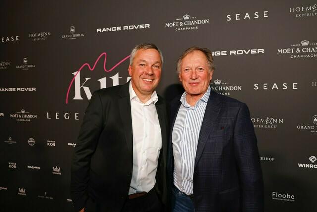 Fritz Strobl (li.) hält bis heute den Streckenrekord auf der Streif. | Foto: Simon Hausberger