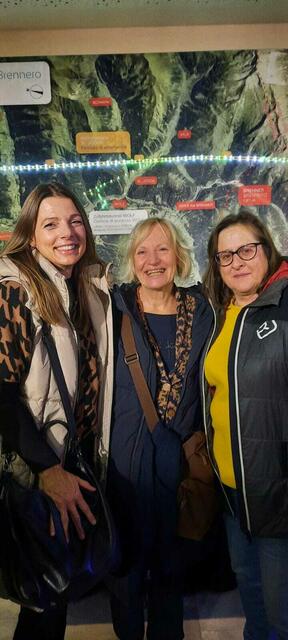 Die drei bisherigen Tunnelpatinnen v.l.: Maria Lorenzatto, Karin Grissemann und Hildegard Heidegger aus Steinach | Foto: privat
