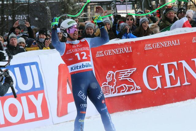 Etwas mehr als vier Minuten konnte sich der Südtiroler Florian Schieder über die Führung freuen - mit Platz 2 konnte er letztendlich sein Top-Resultat aus dem Vorjahr wiederholen