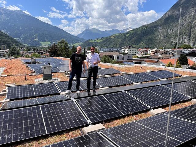 Mehrere PV-Anlagen konnten im Jahr 2023 in Betrieb genommen werden. Weitere sind geplant. | Foto: Gemeinde Zams