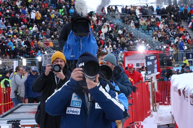 Rund 600 Medienschaffenden aus 30 Nationen in den Bereichen Print, Online, TV und Radio sind für die 84. Hahnenkamm-Rennen akkreditiert, darunter 25 Fernsehsender