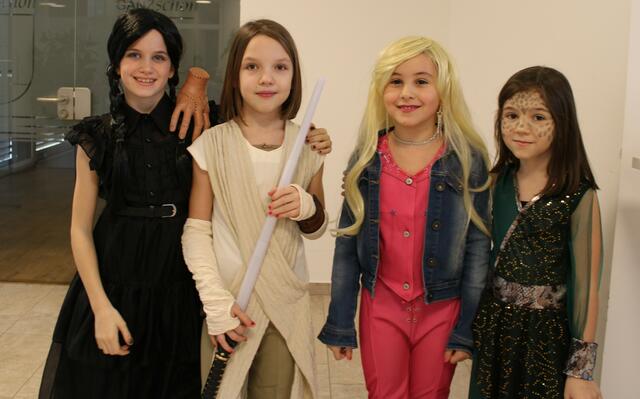 Viele verschiedene Verkleidungen waren zu bestaunen.