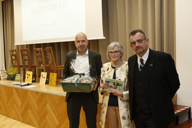Bgm. Hannes Nemeth, Grete Binder und Ladislaus Kelemen