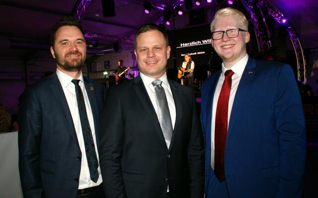 VB Stefan Fuchs, BR Philipp Kohl und Jens Willgruber. | Foto: Anna Kaufmann