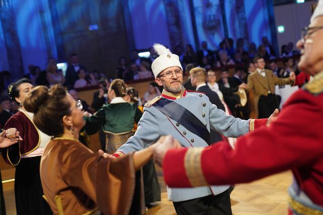 Der Savaball in der Wiener Hofburg, zum zweiten Mal war er hier zu Gast. | Foto: Nemanja Jovanovic, Tanjug
