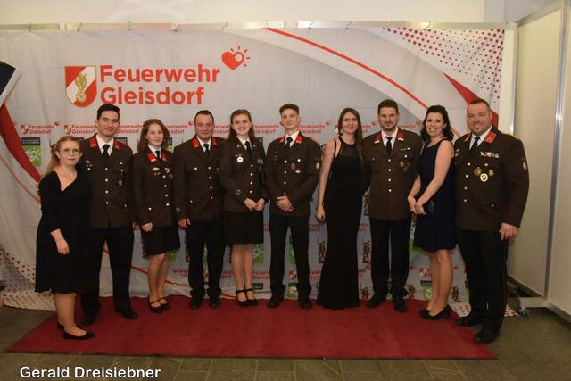 Die Feuerwehr Nitscha kam auch sehr zahlreich. | Foto: Gerald Dreisiebner