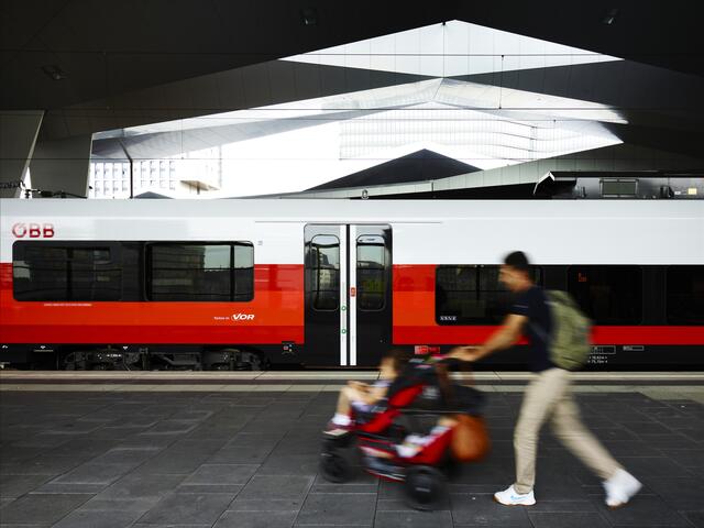 Der Mann dürfte laut den Überwachungskameras "offensichtlich betrunken" gewesen sein. (Symbolbild) | Foto: ÖBB/Philipp Horak
