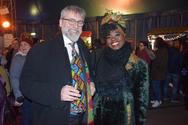 Für Designerin Barbara Alli war es das erste Mal bei "Afrika, Afrika!". | Foto: Patricia Hillinger