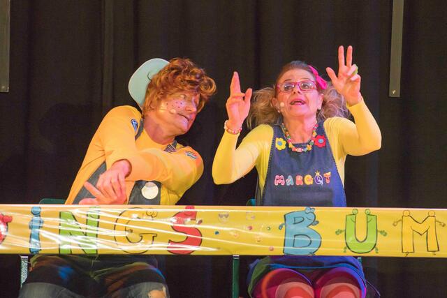 Das legendäre "Dings Bums" mit "DingsBums" mit Helmut Cekoni und Margot Ebner durfte bei der zwölften Ausgabe der Sitzungen der Faschingsgilde Ferlach nicht fehlen. | Foto: Dieter Arbeiter