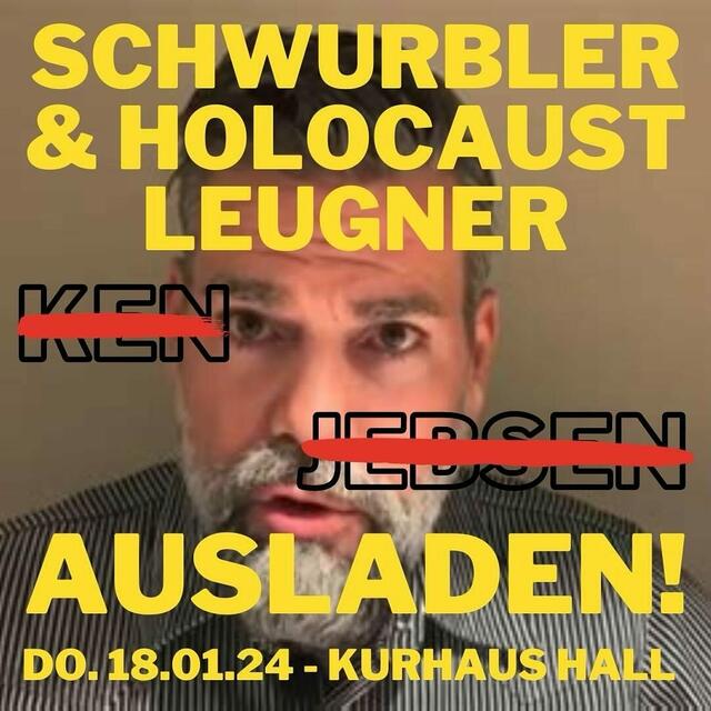 Weil die Veranstaltung von Ken Jebsen bei der Behörde nicht fristgerecht angemeldet wurde, konnte diese nicht stattfinden.
 | Foto: Sozialistische Jugend Tirol