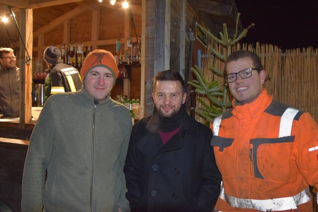 Johannes, Bernhard und Christoph. | Foto: BRS
