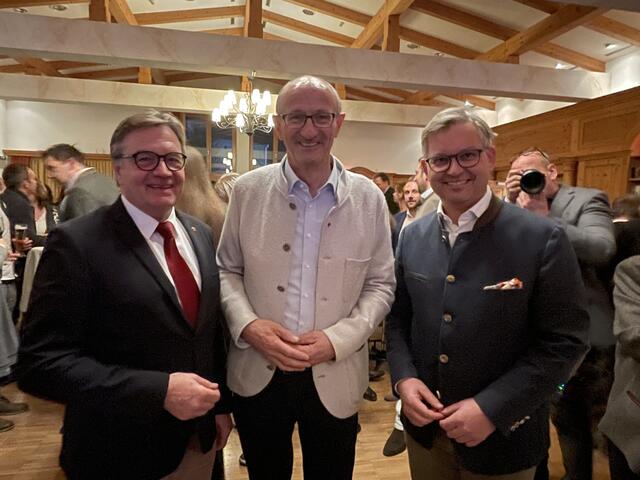 G. Platter, A. Mattle, M. Brunner. | Foto: Kogler