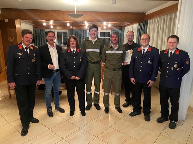 Versammlung der Floriani in Matschiedl mit ÖVP-Landtagsabgeordneten Ronny Rull | Foto: ÖVP Club