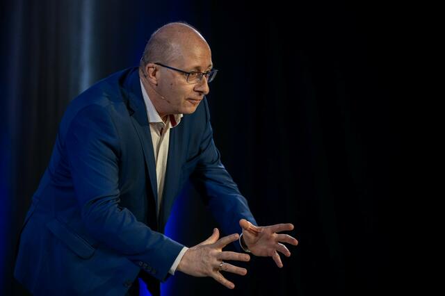 Christian Schrofler in seinem Element. | Foto: Justin Bockey