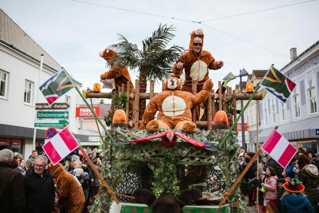 Fasching in Amstetten. | Foto: Daniel Schalhas | Inshot