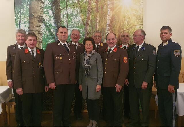 Ferdinand Steueregger, Wolfgang Prötz, Rudolf Schuch, Christof Heibler, Andrea Strobl, Karl Lechner, Peter Kreimel, Christian Grünauer, Josef Grießler, Friedrich Bandion | Foto: FF- Prinzersdorf