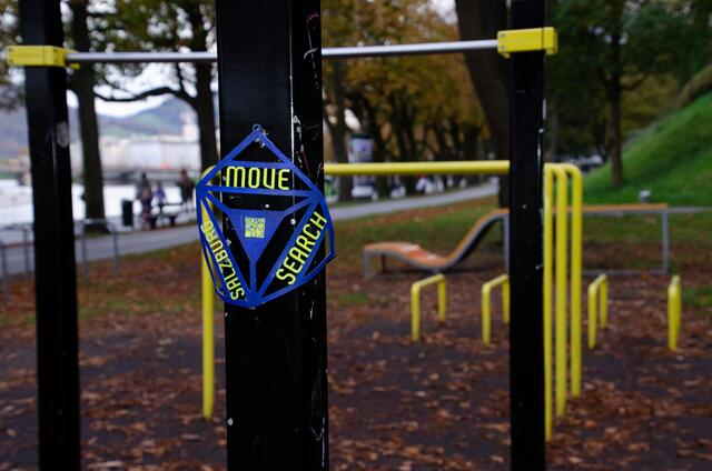 Idee 3: Move and Search
Eine digitale Schatzsuche durch die ganze Stadt – den Spuren folgen und die Umgebung erkunden. | Foto: Ludwig Boltzmann Institut für digitale Gesundheit und Prävention