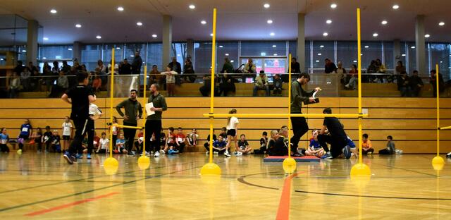 Sportliche Eignungstestung an der Sport-MS2 in Kufstein. | Foto: Schwaighofer