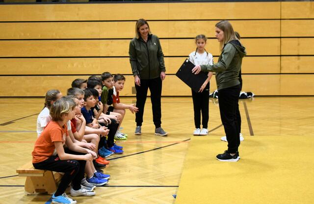 Sportliche Eignungstestung an der Sport-MS2 in Kufstein. | Foto: Schwaighofer