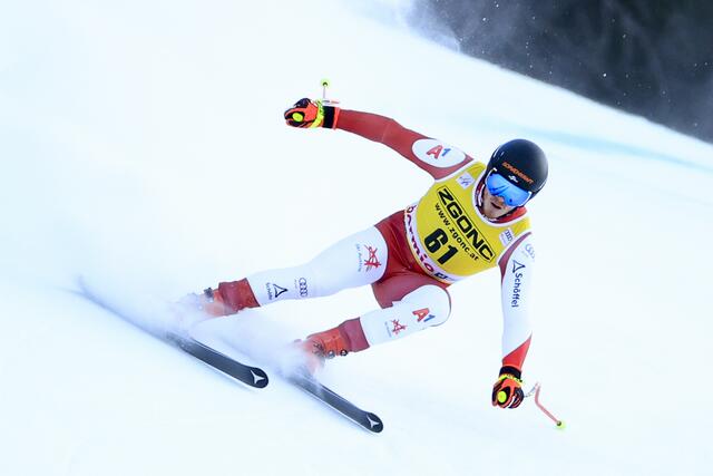 In Bormio feierte Felix Hacker sein Debüt im Weltcup, in Kitzbühl ging der Bad St. Leonharder dann das zweite Mal an den Start. | Foto: GEPA pictures/ Mario Buehner-Weinrauch